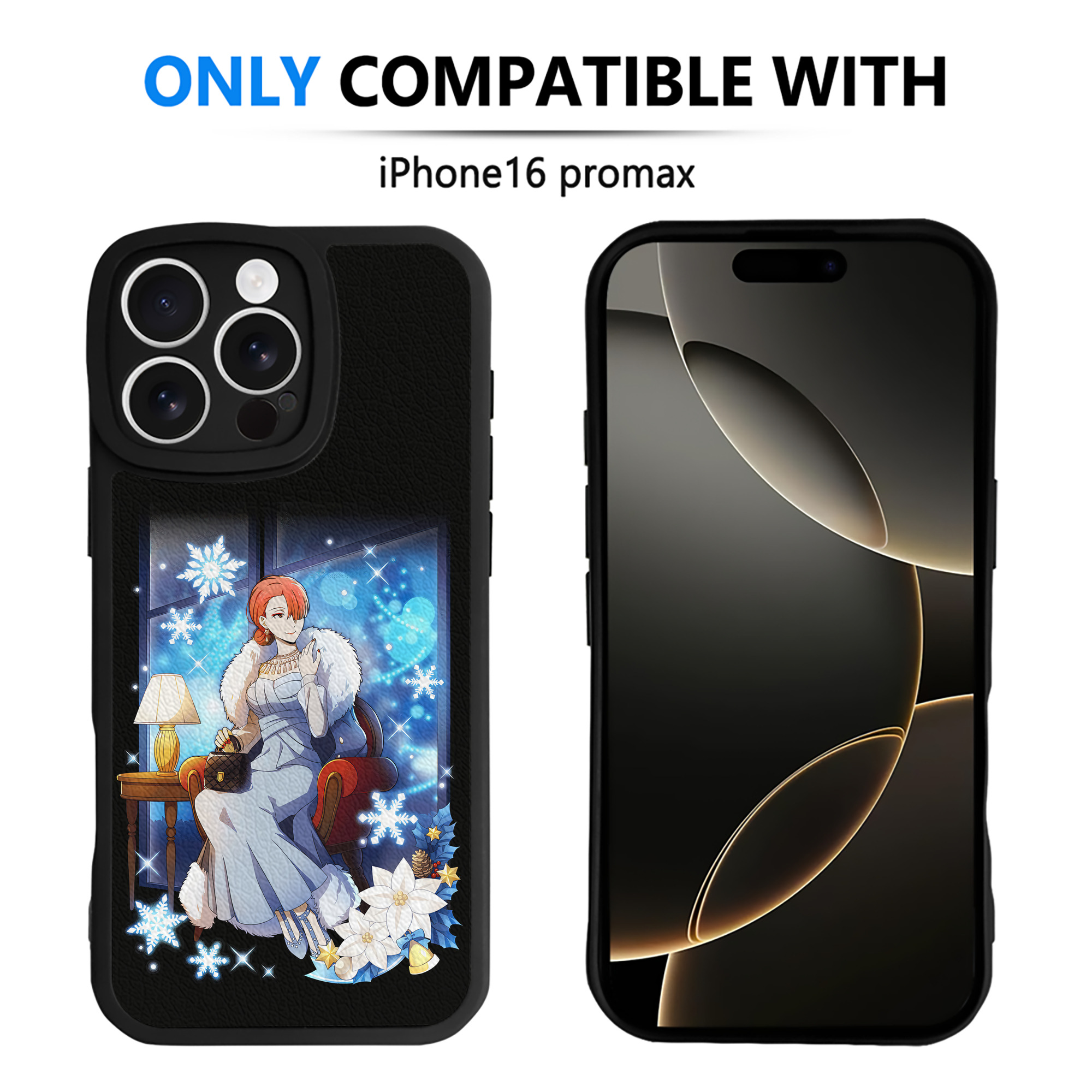（画像用） 文豪ストレイドッグス Bungo Stray Dogs 【iPhone 16シリーズ対応】シリコンスマホケース（レザー調） 材質：シリコン